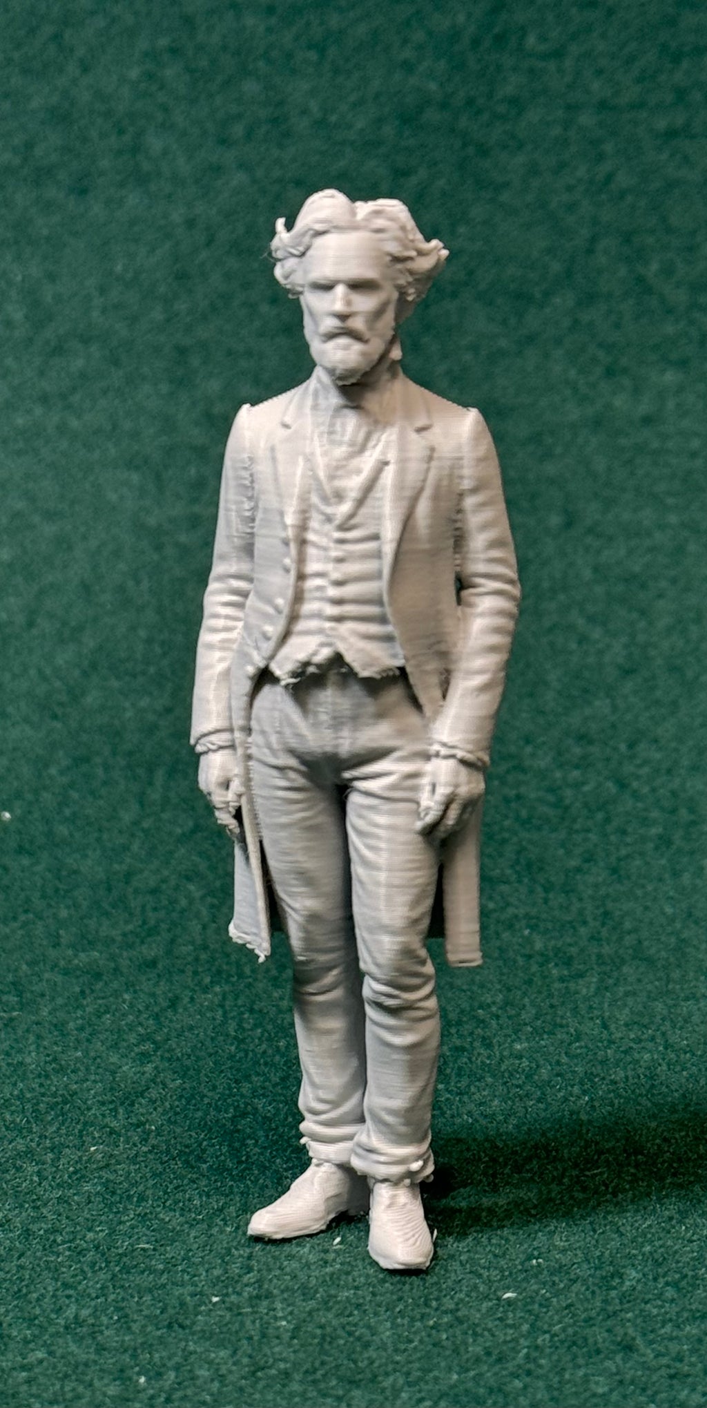 1880er 7 Männer der Oberschicht Personen 0023 Figur Deko Statue Fantasy