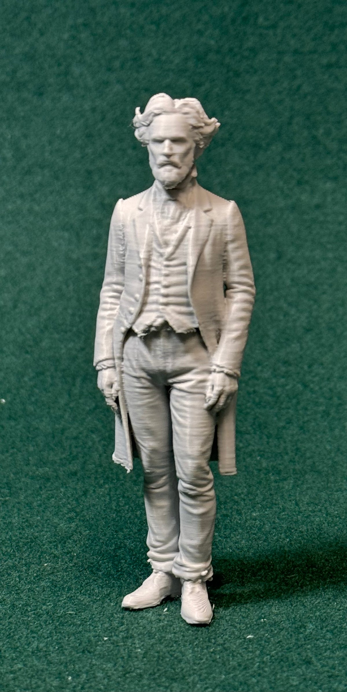 1880er 7 Männer der Oberschicht Personen 0023 Figur Deko Statue Fantasy