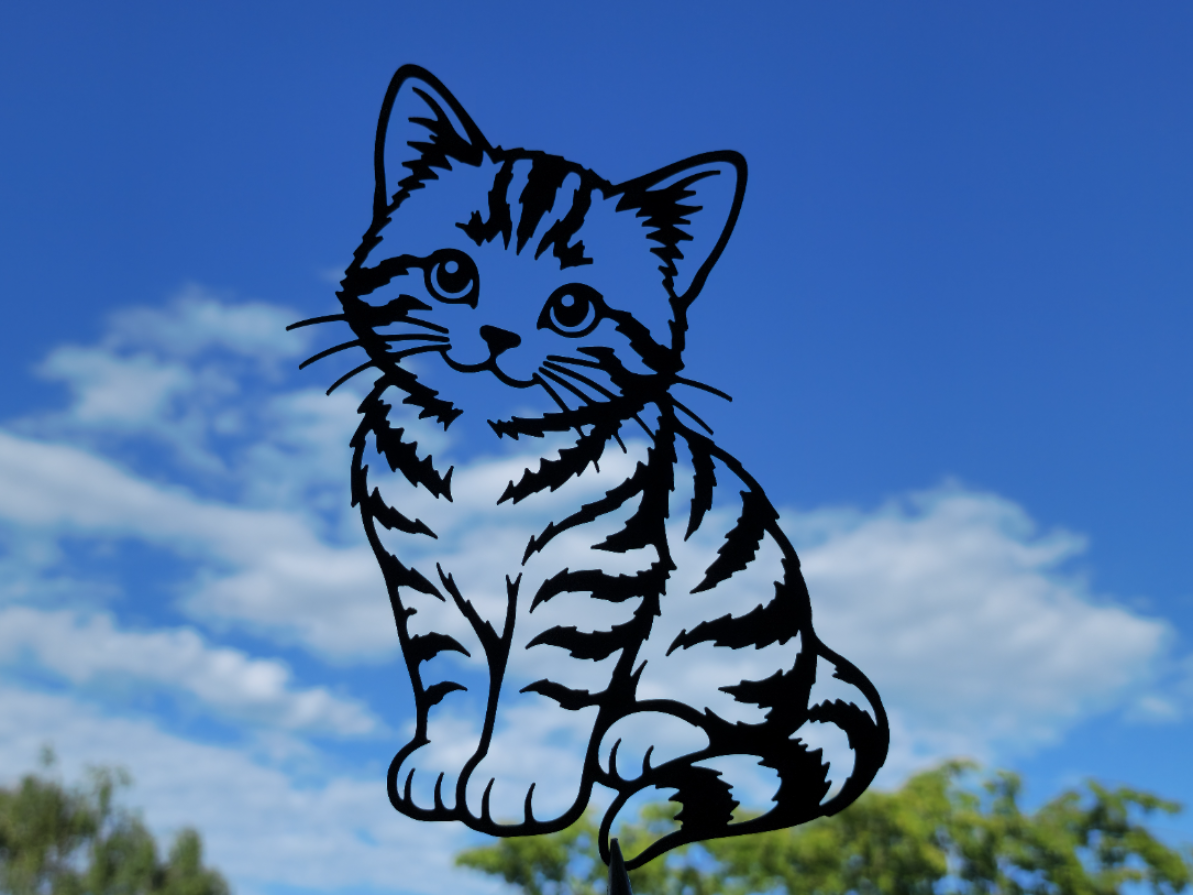 Süße Kätzchen-Wandkunst Katzenliebhaber-Deko Wandbild Wanddeko Liebe Tiere