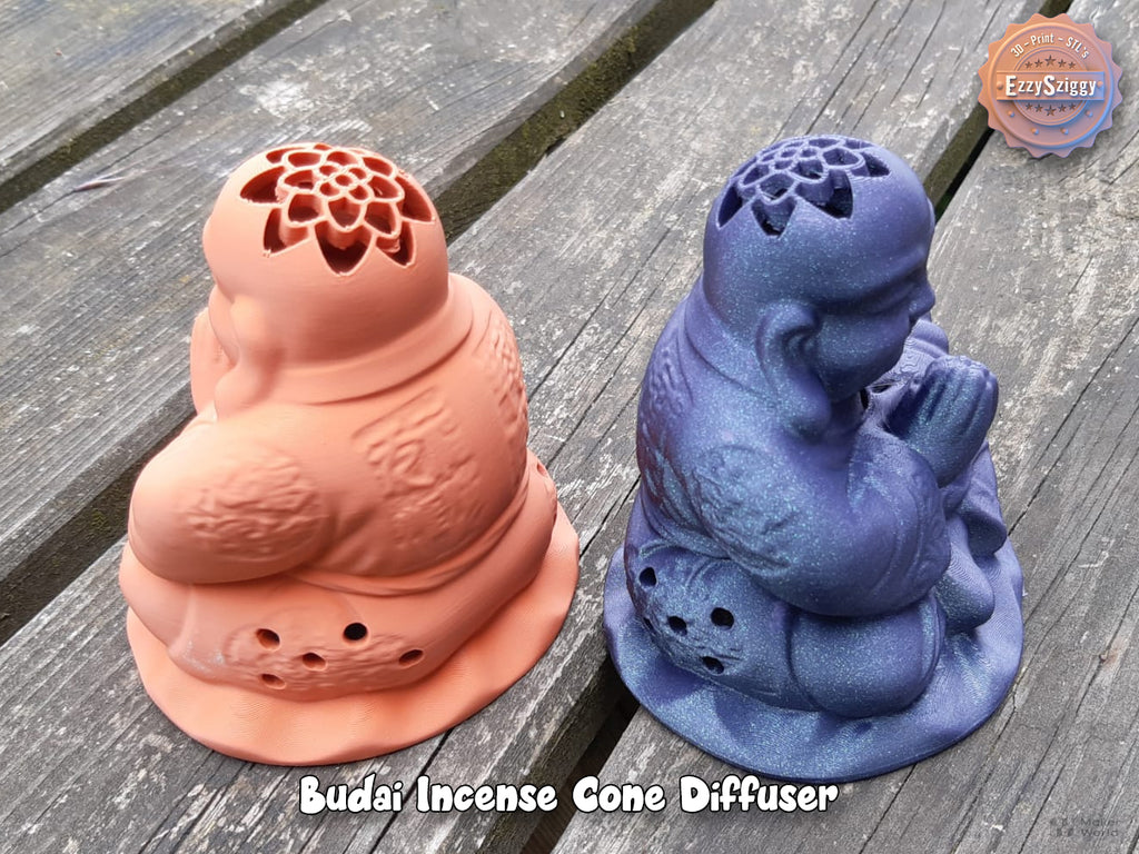 Budai Räucherkegel-Diffusor Figur Deko Statue Skulptur Dekoration Geschenk