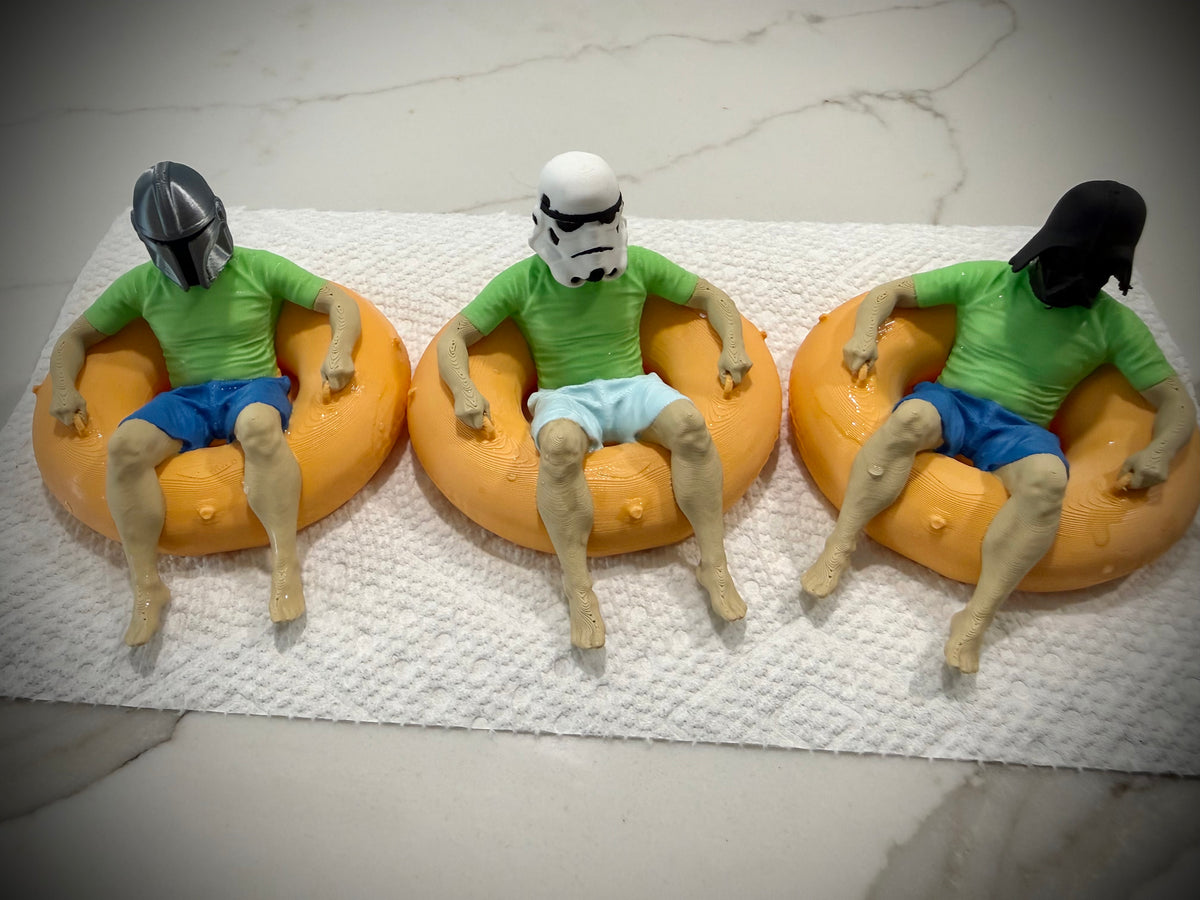 Figuren Schwimmreifen lustig Sammlung