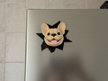 Kühlschrankmagnet Französische Bulldogge Deko