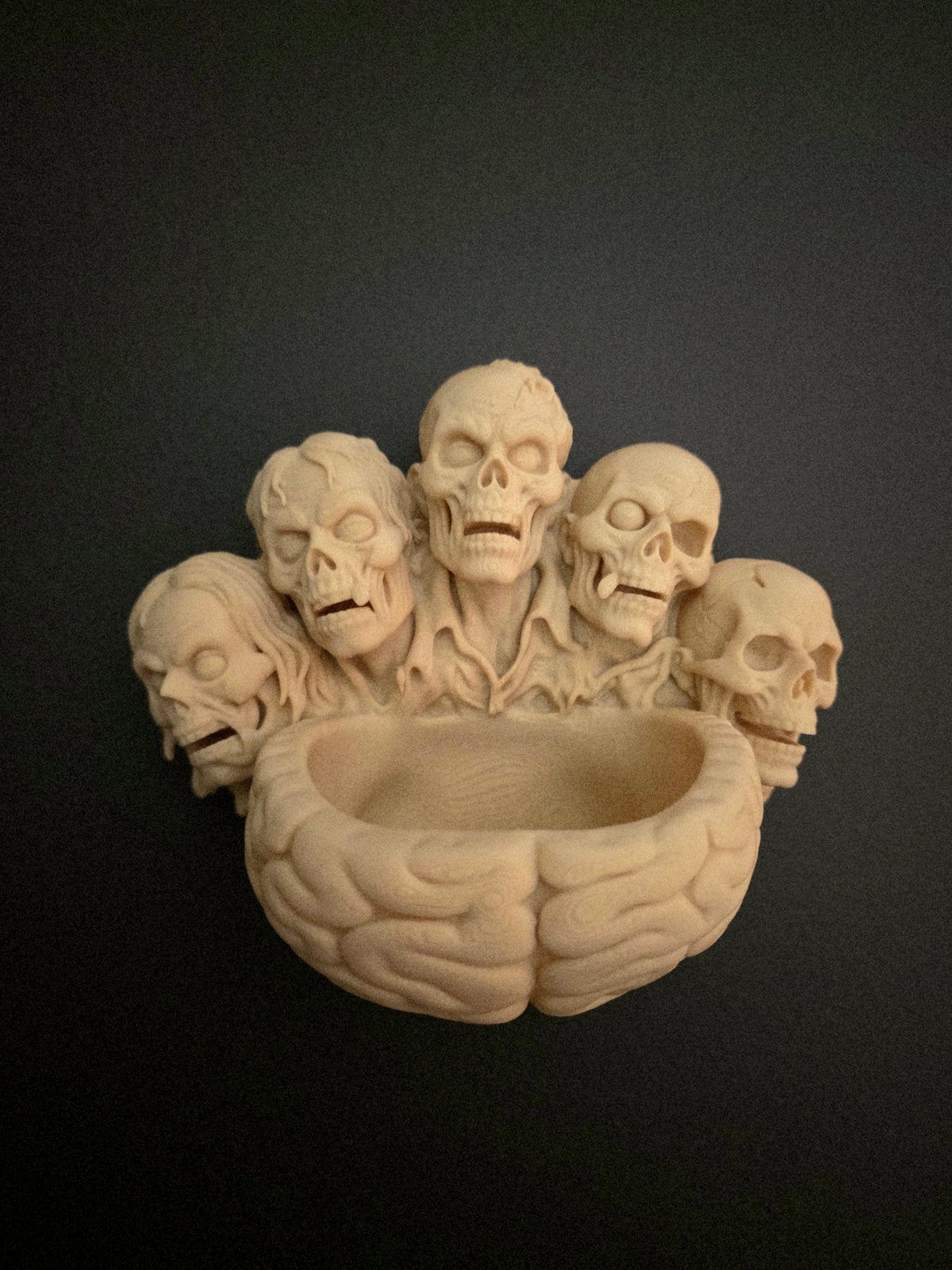Zombie Gehirn Schale