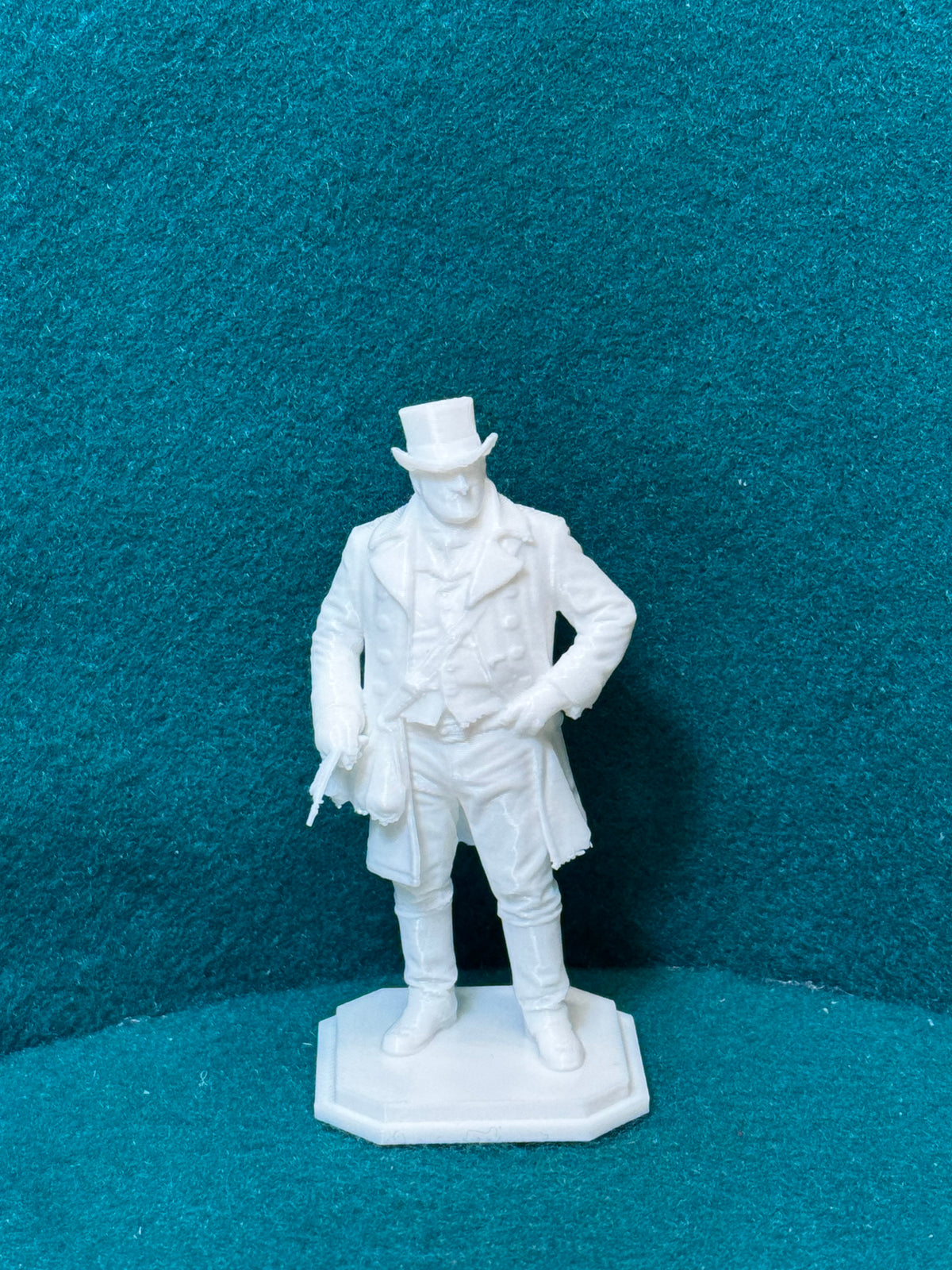 Kutscher (Älter) Mysteriöse Figur Deko Statue Puppenhaus Miniatur Diorama