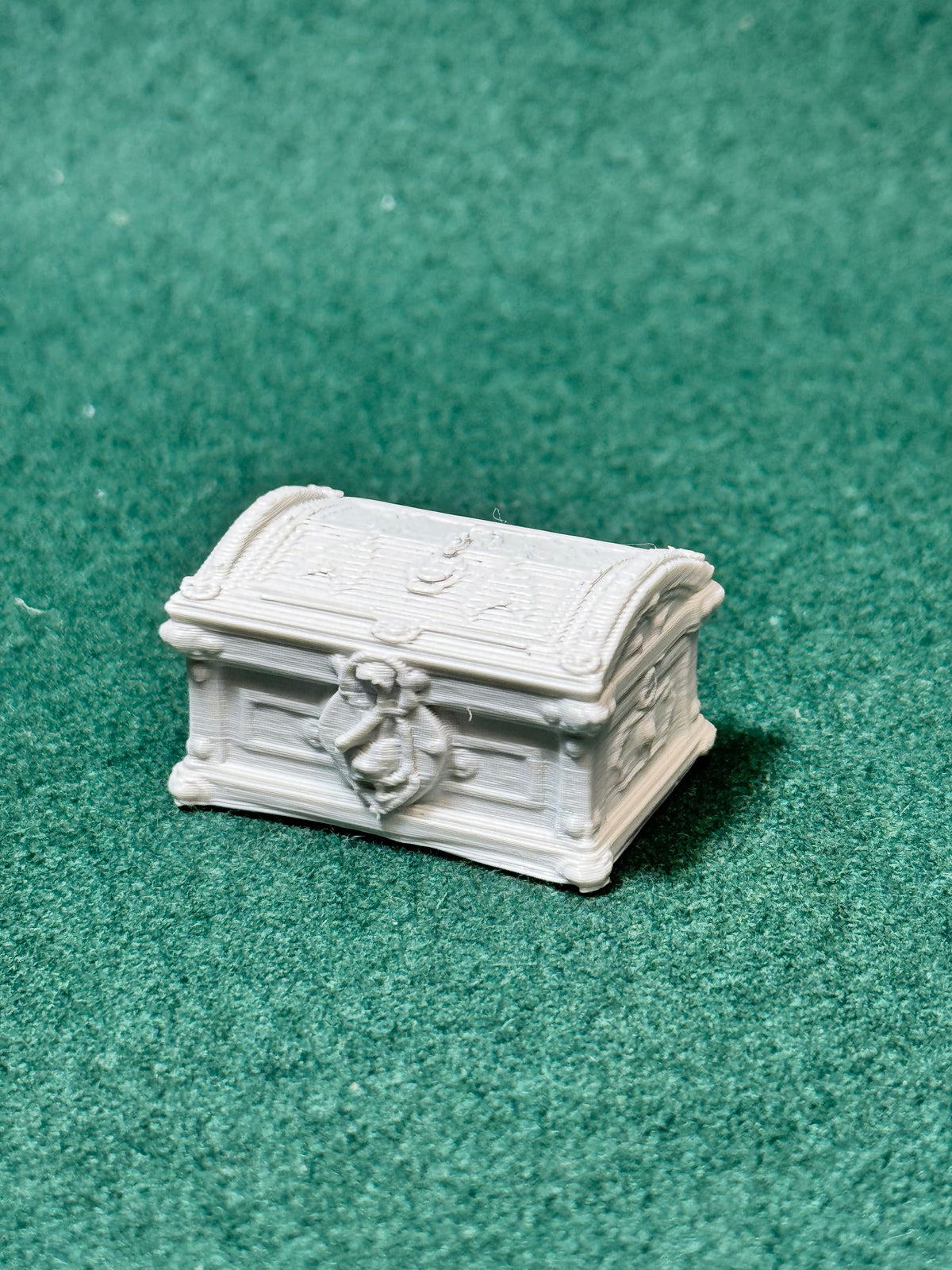 Puppenhaus Miniatur Viktorianischer Schreibtisch-Safe 3 1:12 Puppenstube
