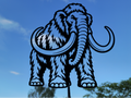 Wollmammut Eiszeit 2D Wandkunst Wandbild Wanddeko Wanddekoration Deko