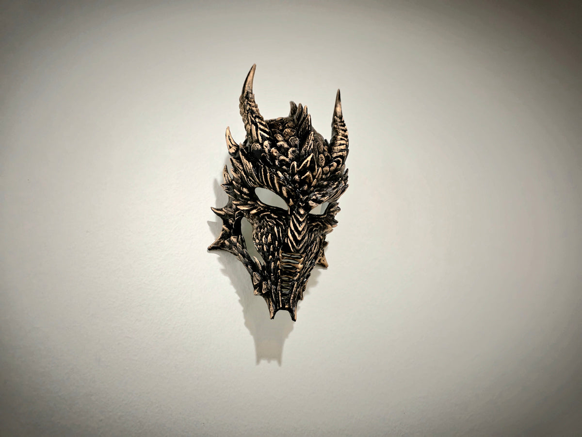 Drachen Oni Maske