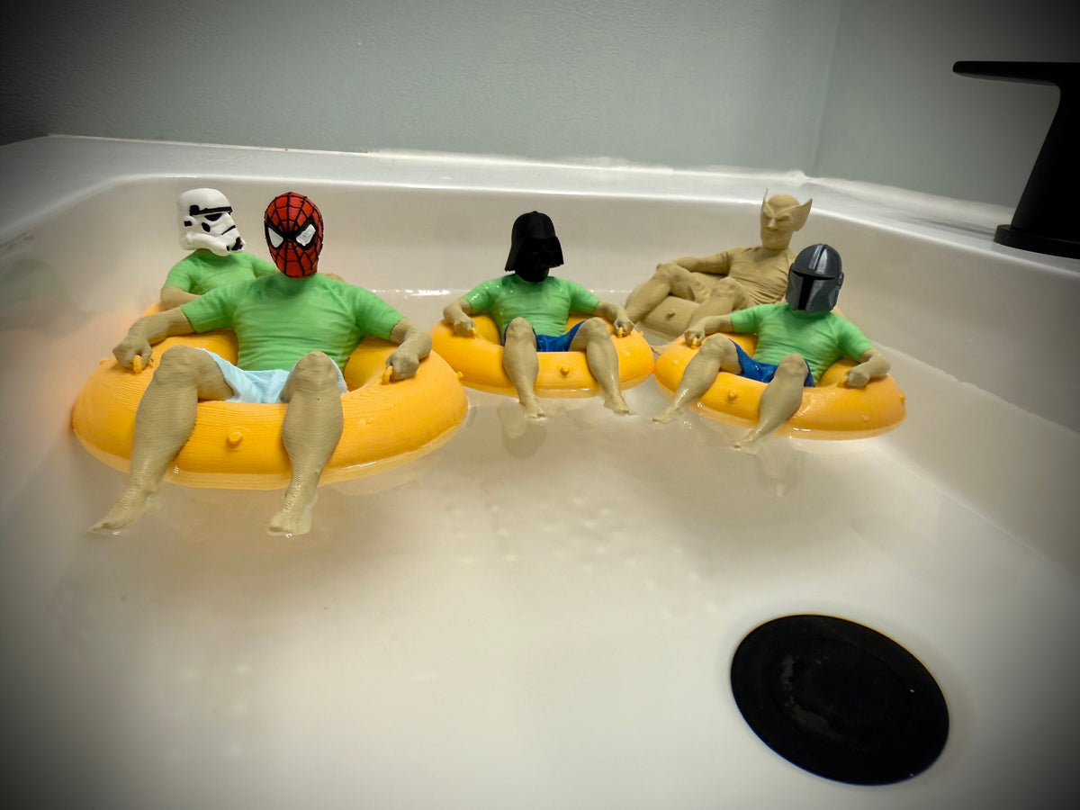 Figuren Schwimmreifen lustig Sammlung