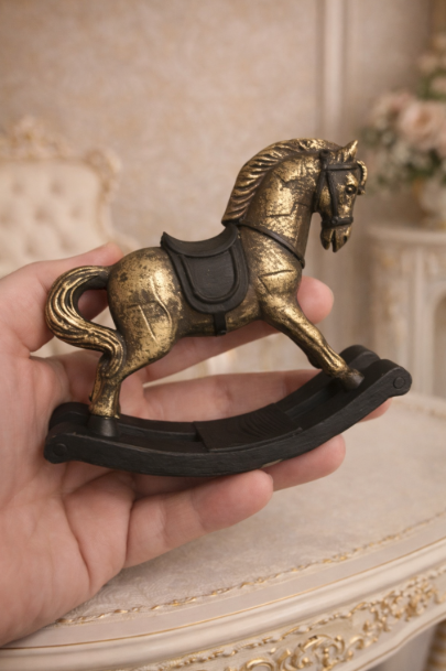 Viktorianisches Schaukelpferd Arthur Figur Deko Statue Tierfigur Tiere