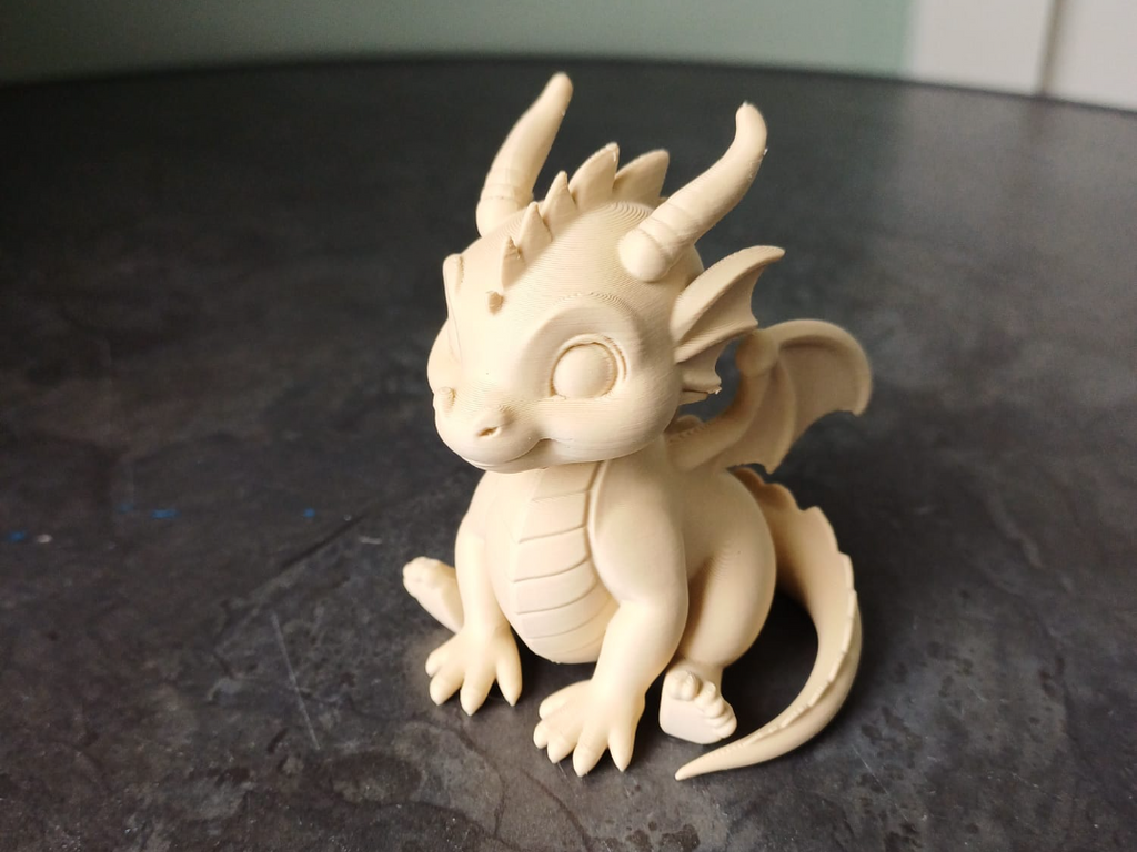 Süße Baby-Drachenfigur Deko Statue Fantasy Mittelalter Rollenspiel Antik Nr. 2