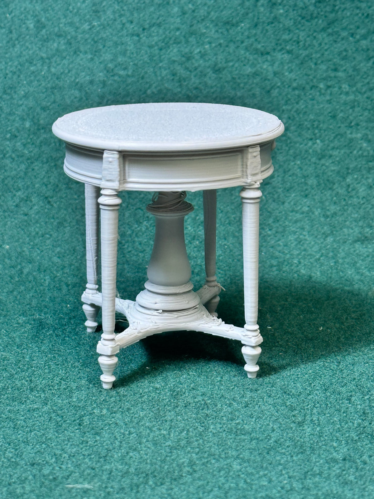 Puppenhaus Mini Viktorianischer Arbeitstisch 1 Miniatur 1:12 Puppenstube Nr. 2