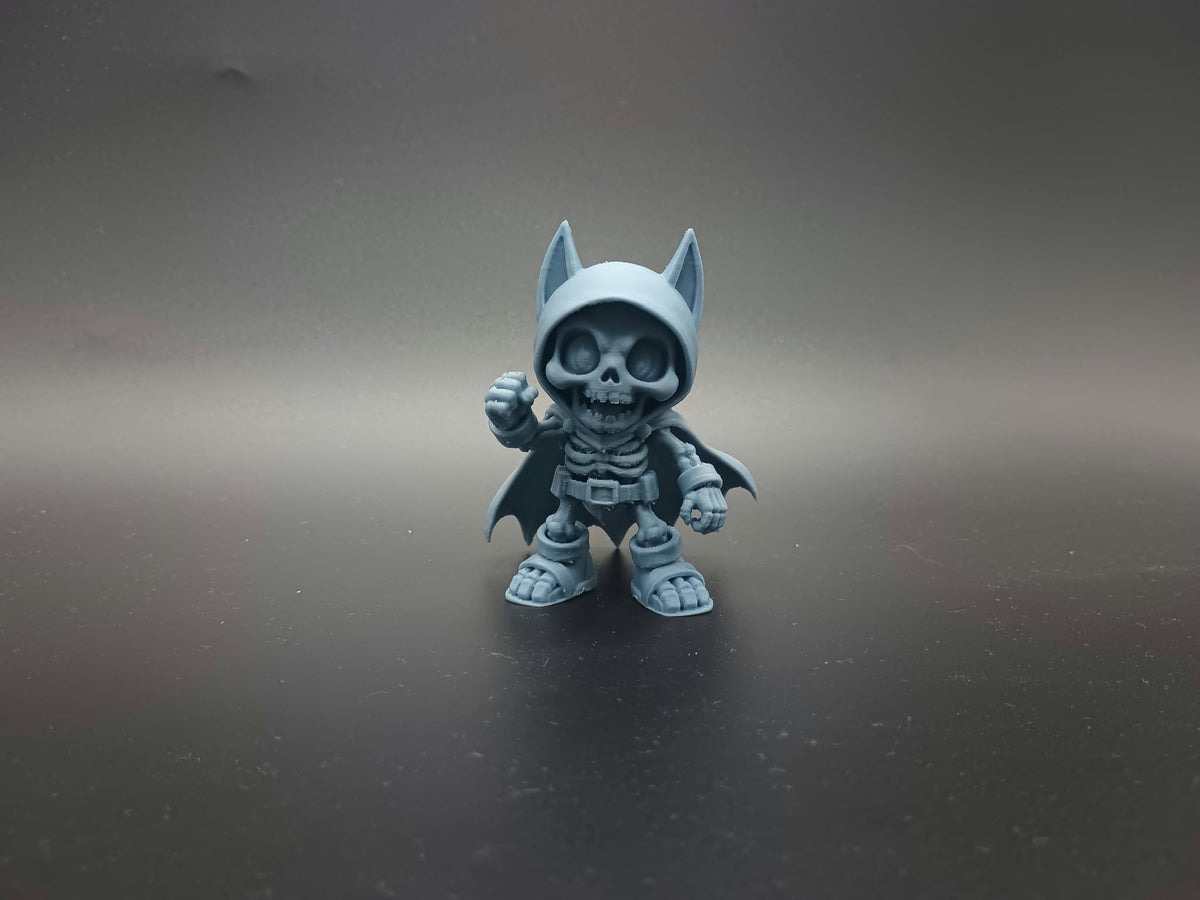 Fledermäuse und Knochen Halloween Untoter Heldenfigur
