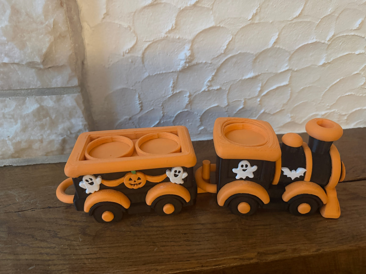 Halloween Zug Deko modular mit Drehverschluss