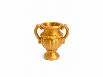 Viktorianische Mini-Urne Dekorative Puppenhausvase Miniatur 1:12 Diorama