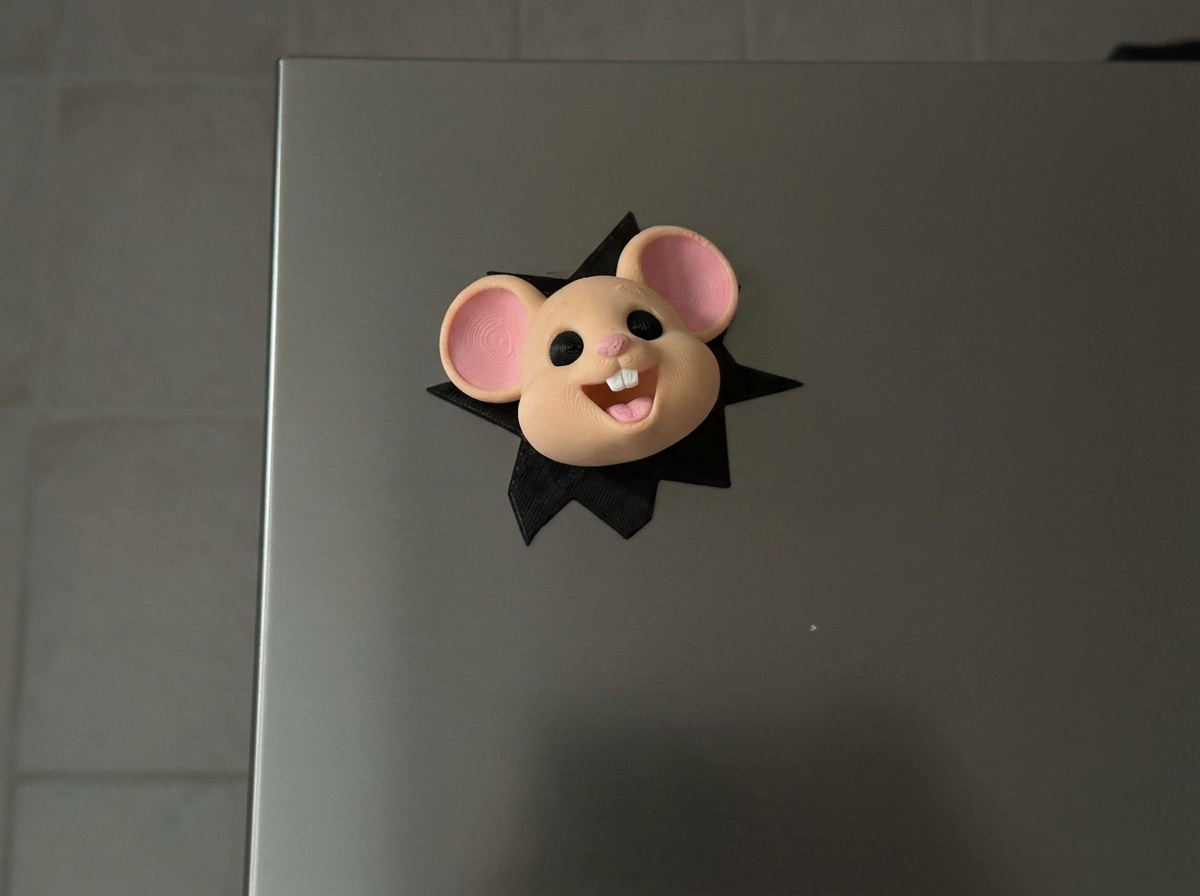 Kühlschrankmagnet Maus Deko