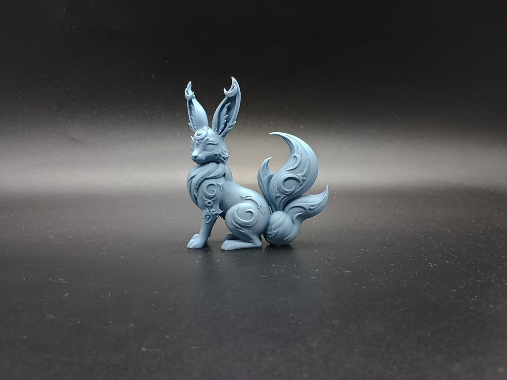 Mondgeist-Kaninchen des Reiches der Silbernen Nacht Figur Deko