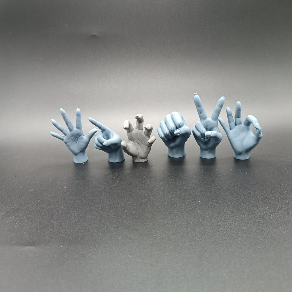 Paket mit realistischen weiblichen Handmodellen