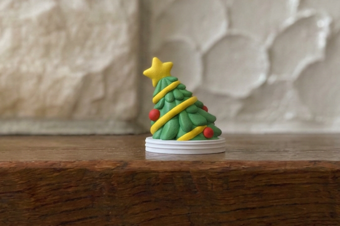 Weihnachtszug Deko modular mit Drehverschluss