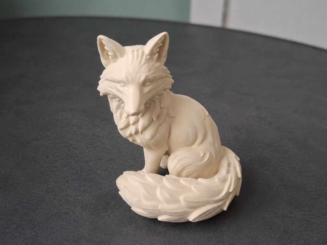 Fuchs Miniaturfigur Deko Statue Weihnachten Weihnachtsdeko Advent Winter