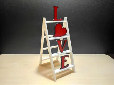 Liebesleiter-Dekoration Valentinstag Figur Deko Statue Geschenk Skulptur