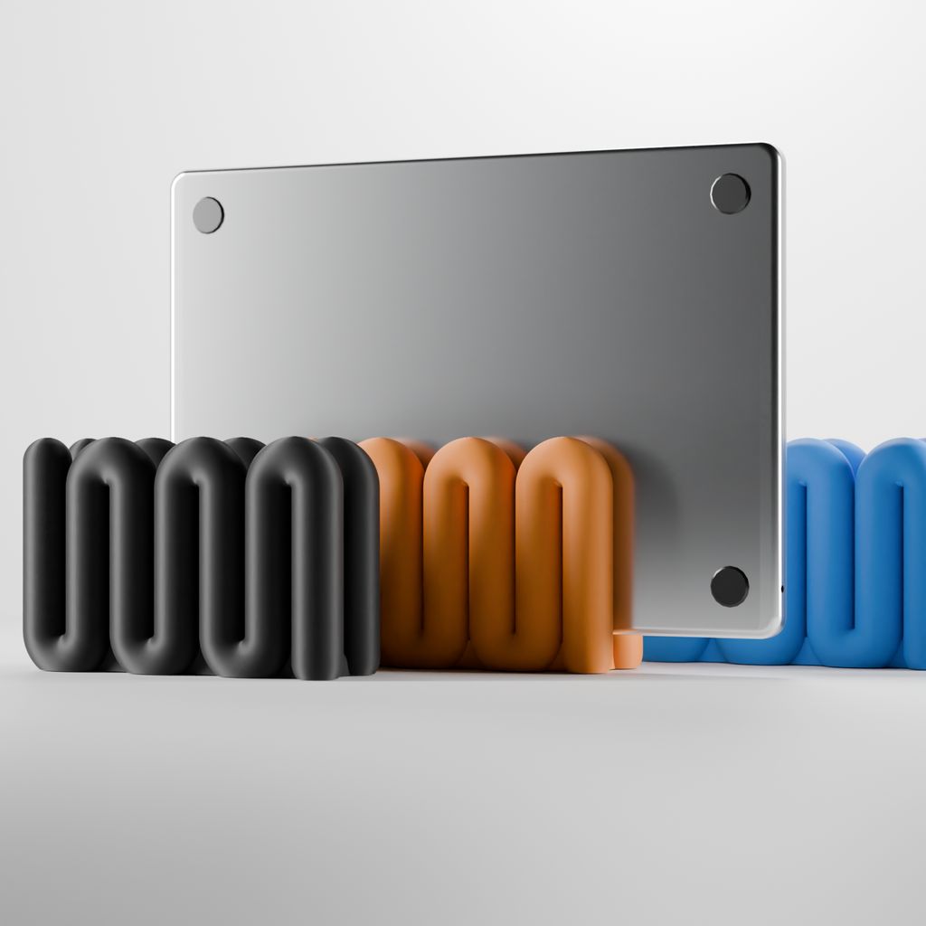 Laptopständer Vertikal Wellen-Design