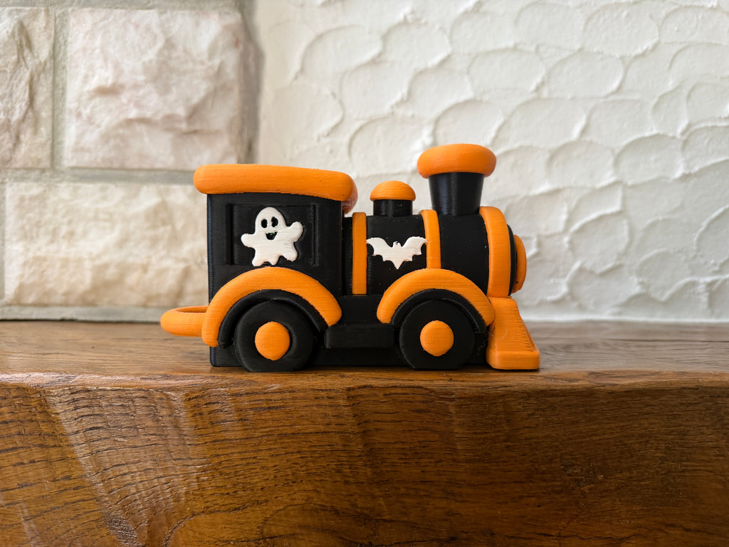 Halloween Zug Deko modular mit Drehverschluss