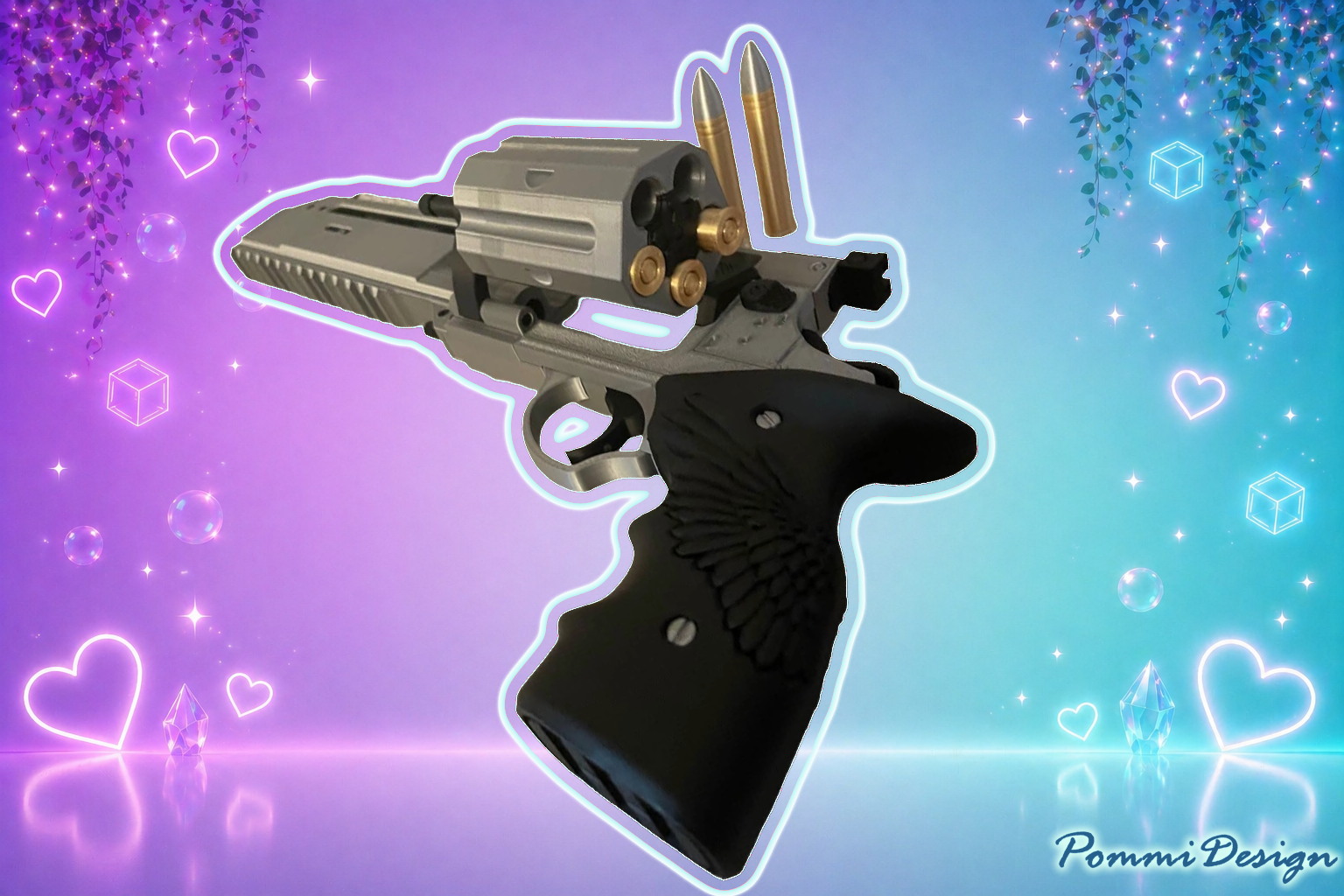 PREMIUM Resident Evil 9 Requiem Leon S. Kennedy Revolver COSPLAY | REPLIKA FREE SHIPPING