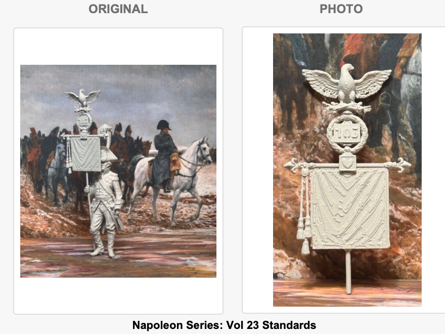 Napoleon-Serie Band 23 Adlerstandarten Figur Deko Statue Tierfigur Tiere