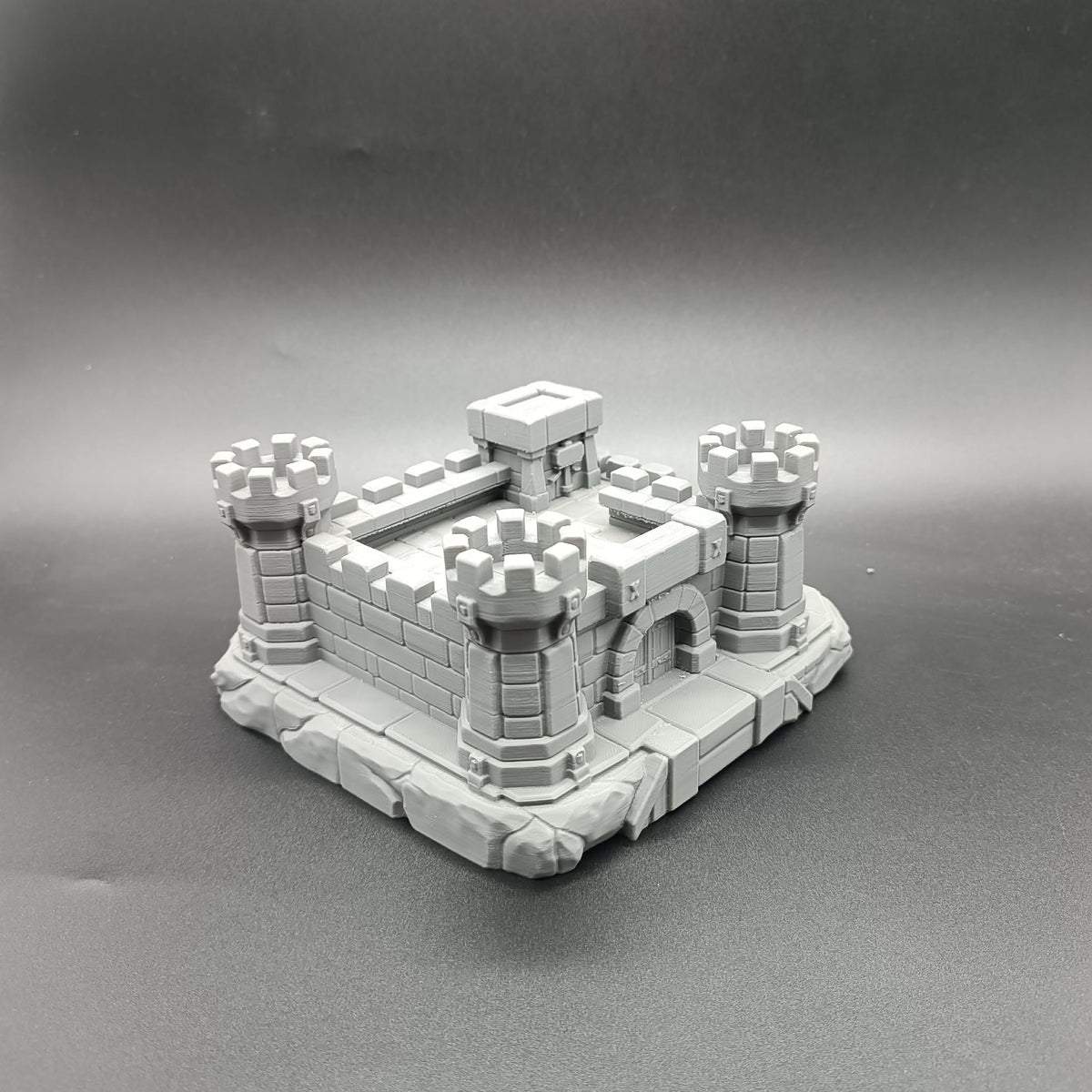 Fantasy Zwergenschloss Mini-Gelände Tabletop-Rollenspiel