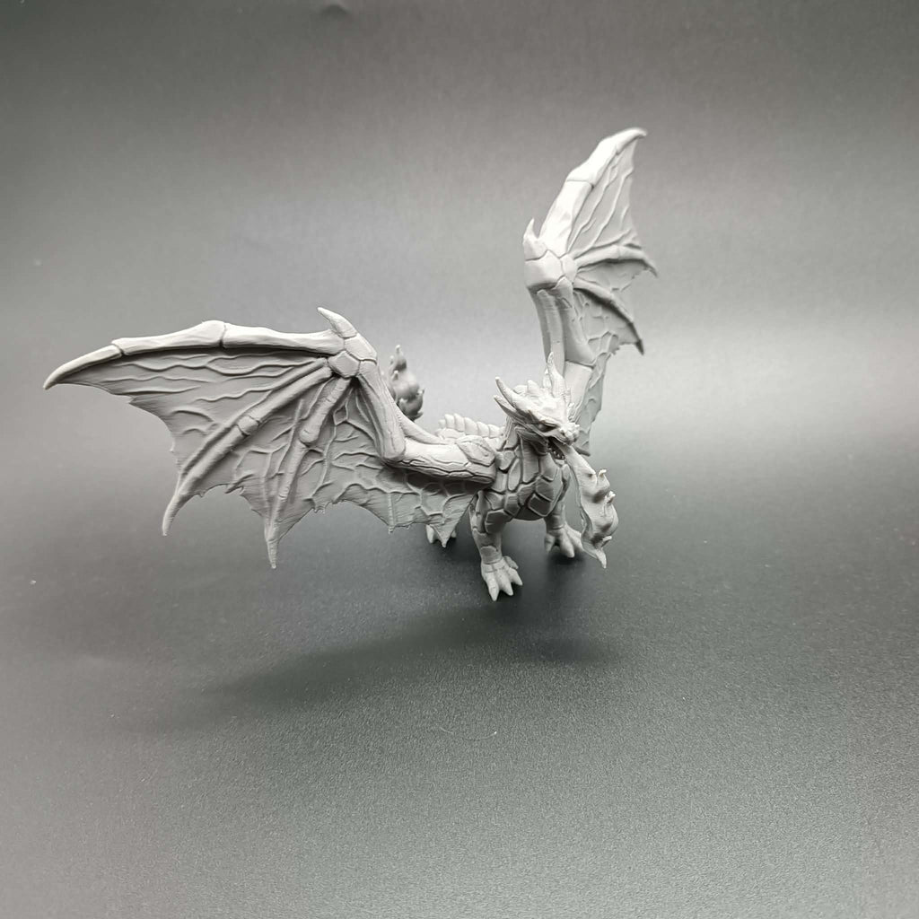 Vulkanischer Drache Figur Deko