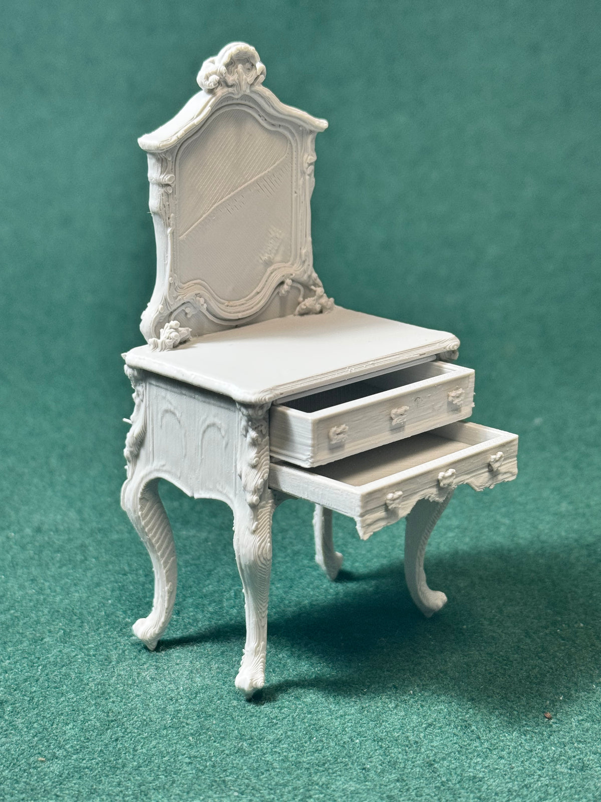 Harcourt Cabriole Van 1:12 Puppenhaus Miniatur Puppenstube Diorama Vintage