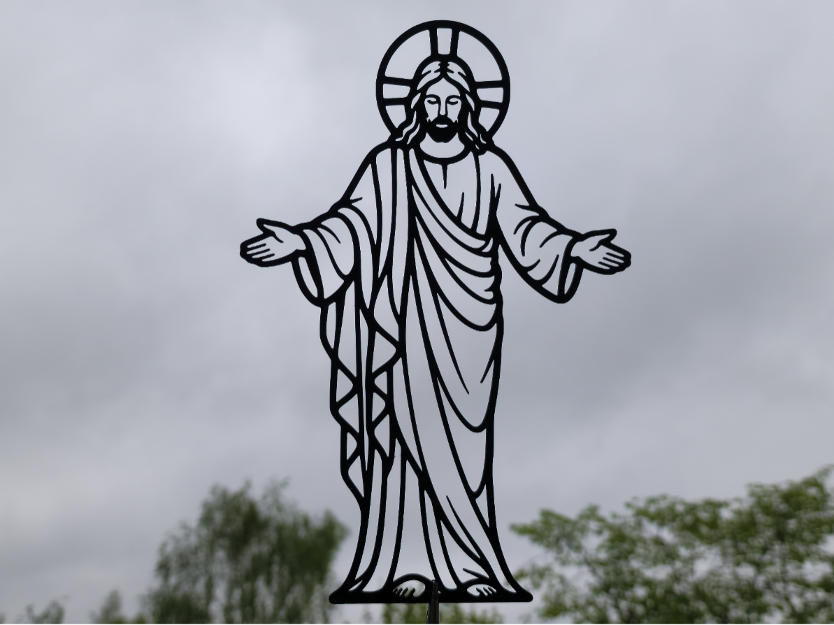 Jesus Christus 2D Wandkunst Wandbild Wanddeko Wanddekoration Wohnzimmer