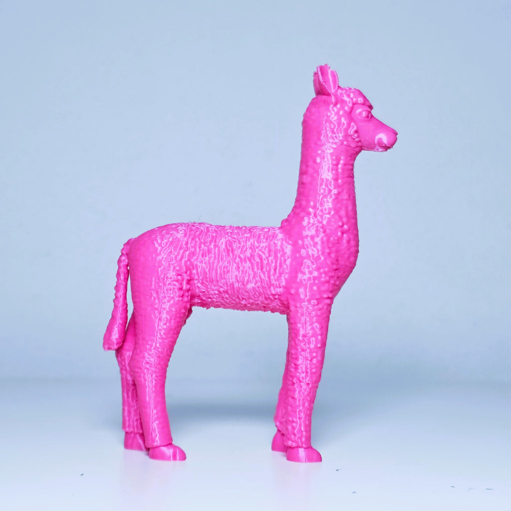 Alpaka schlicht Figur