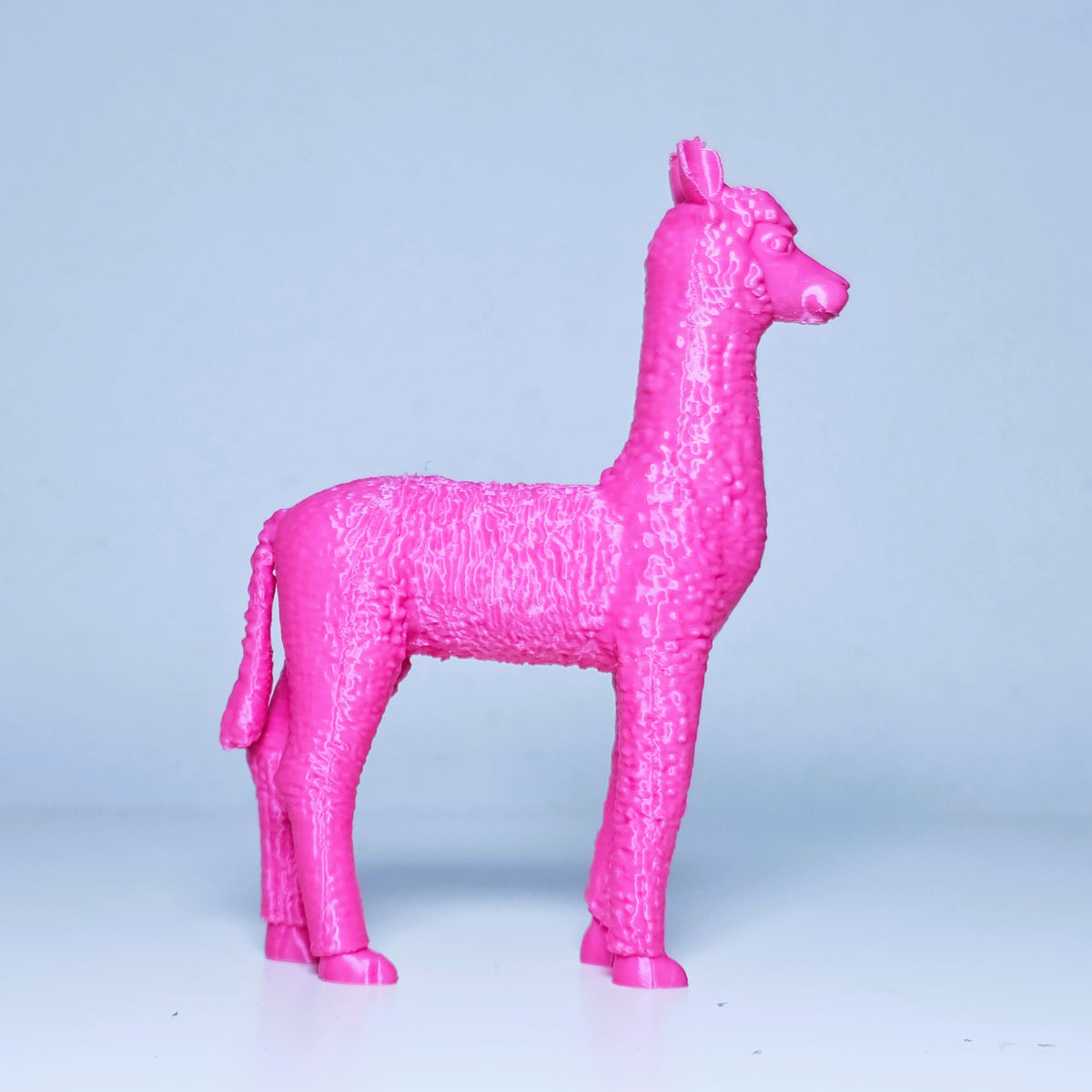 Alpaka schlicht Figur