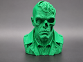Angekleidet fürs Grab Halloween Zombie Büste