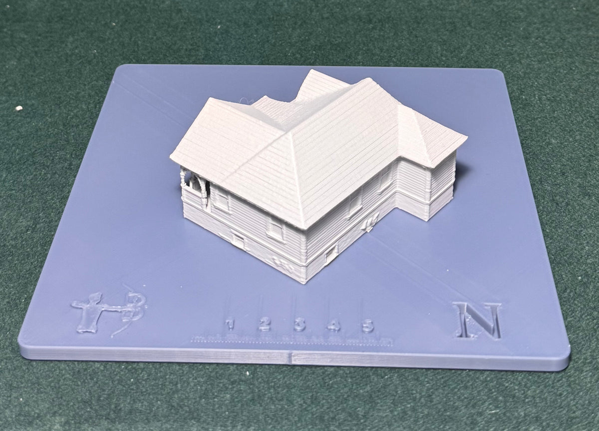 HO & N Struktur Queen Anne Cottage Modelleisenbahn H0 Spur N Diorama