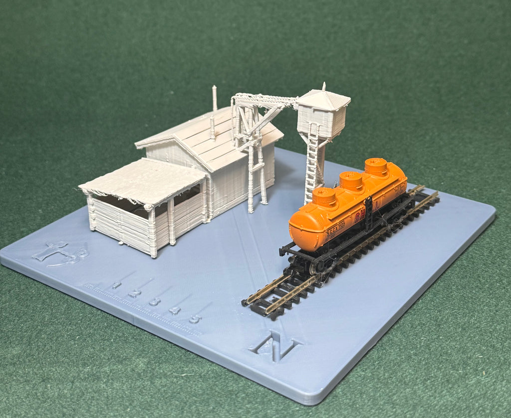 HO & N Struktur Sandlager & Turm Modelleisenbahn H0 Spur N Puppenhaus