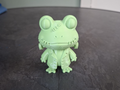 Franken Frosch Figur Deko Statue Halloween Grusel Gothic Horror Tierfigur