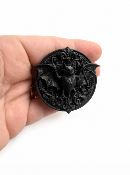 Gotischer Gargoyle Möbelknauf Schubladengriff Figur Deko Statue Skulptur