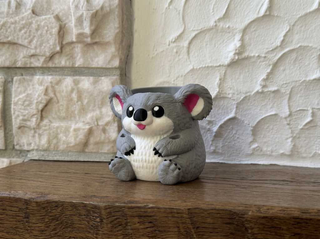 Eisbecher-Halter Koala Deko