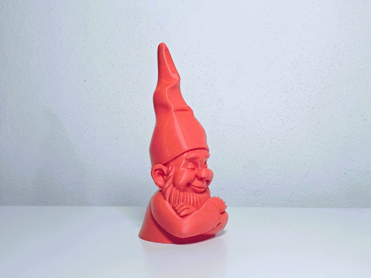 Gartenzwerg Büste halb