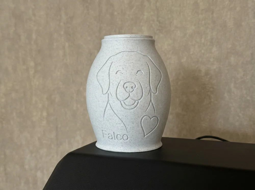 Tierurne Labrador Linien-Design