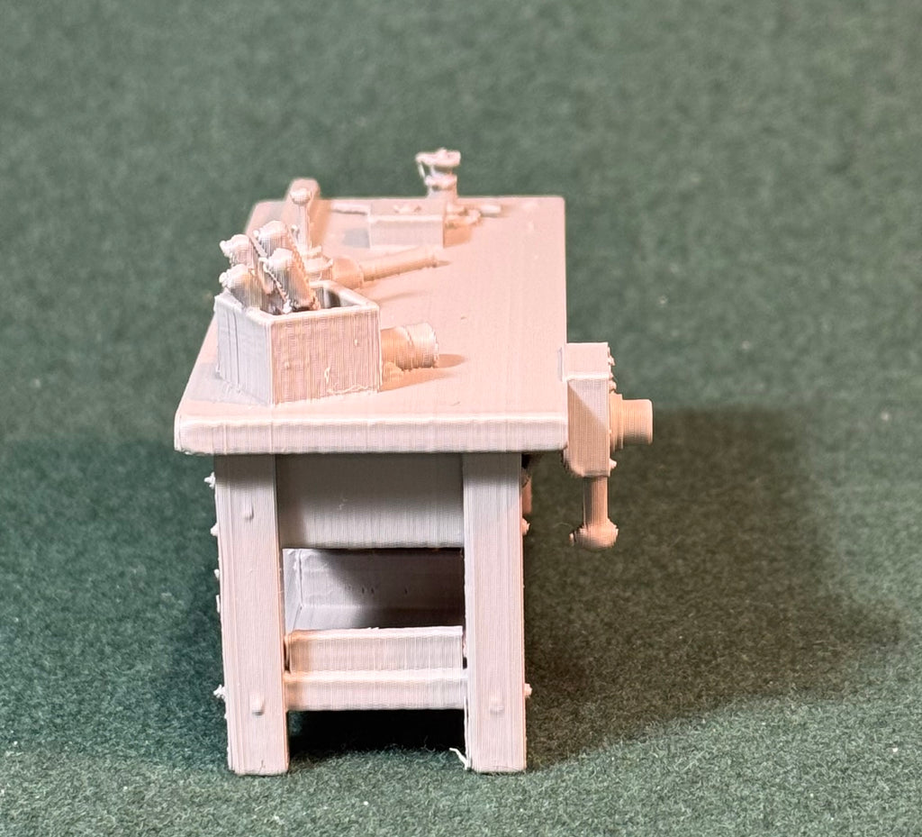 Werkstatt aus der Viktorianischen Ära Figur Deko Statue Puppenhaus Diorama