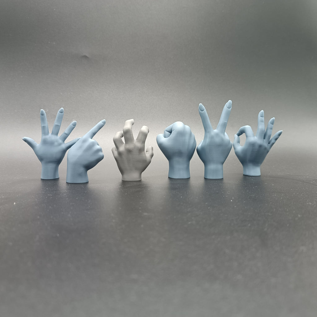 Paket mit realistischen weiblichen Handmodellen