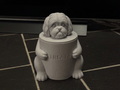 Deko-Dose Shih Tzu mit Deckel