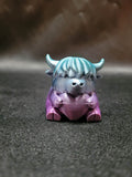 Figur Hochlandrind mit Herz Mini Deko