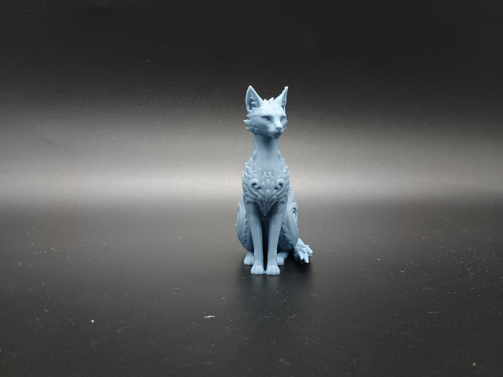 Ornamentale Geistkranichkatze Figur Deko