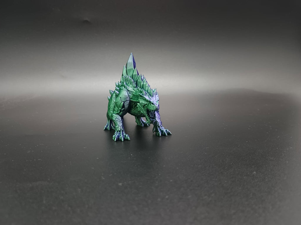 Kristall-Smaragddrachen-Miniatur RPG Fantasy