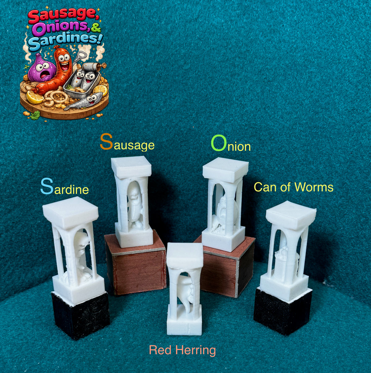 SOS Charakterersatz Büchse der Pandora Figur Deko Statue Tabletop Gelände