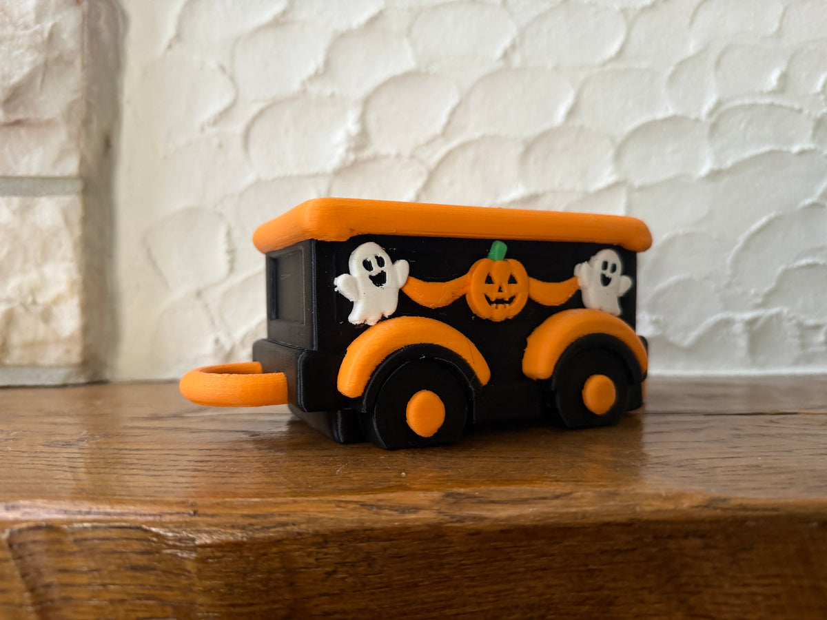 Halloween Zug Deko modular mit Drehverschluss